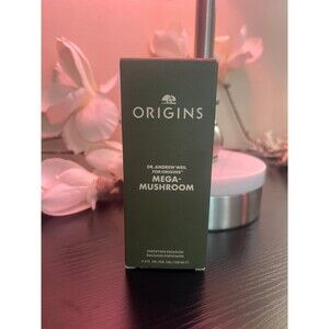 Origins Dr. Andrew Weil Mega-Mushroom Fortifying Emulsion 3.4 oz NIB